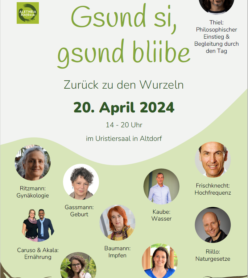 Gsund si gsund bliibe Flyer Graswurzle Vorderseite online_frame